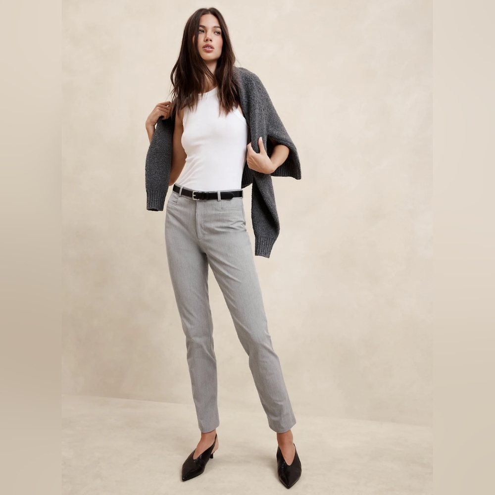 Banana Republic Sloan High-Rise Full-Length Pant